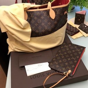 Authentic Louis Vuitton Neverfull MM